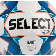 Мяч футзальный Select FUTSAL MIMAS (артикул: 852608-003) бел/син/оранж, размер 4, IMS - Мяч футзальный Select FUTSAL MIMAS (артикул: 852608-003) бел/син/оранж, размер 4, IMS
