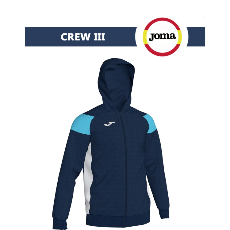 JOMA Толстовка CREW III 101271.342 ( 10л-3XS) JOMA Толстовка CREW III 101271.342 ( 10л-3XS)