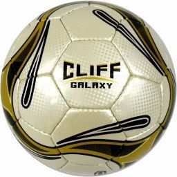 Мяч футзальный CLIFF GALAXY, 4 размер, PU, бело-золотой