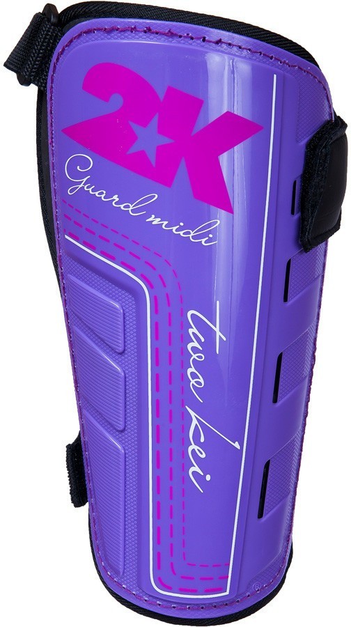 Щитки футбольные 2K Sport Guard Midi Pro (фиолетовый/черный/розовый) Щитки футбольные 2K Sport Guard Midi Pro (фиолетовый/черный/розовый)