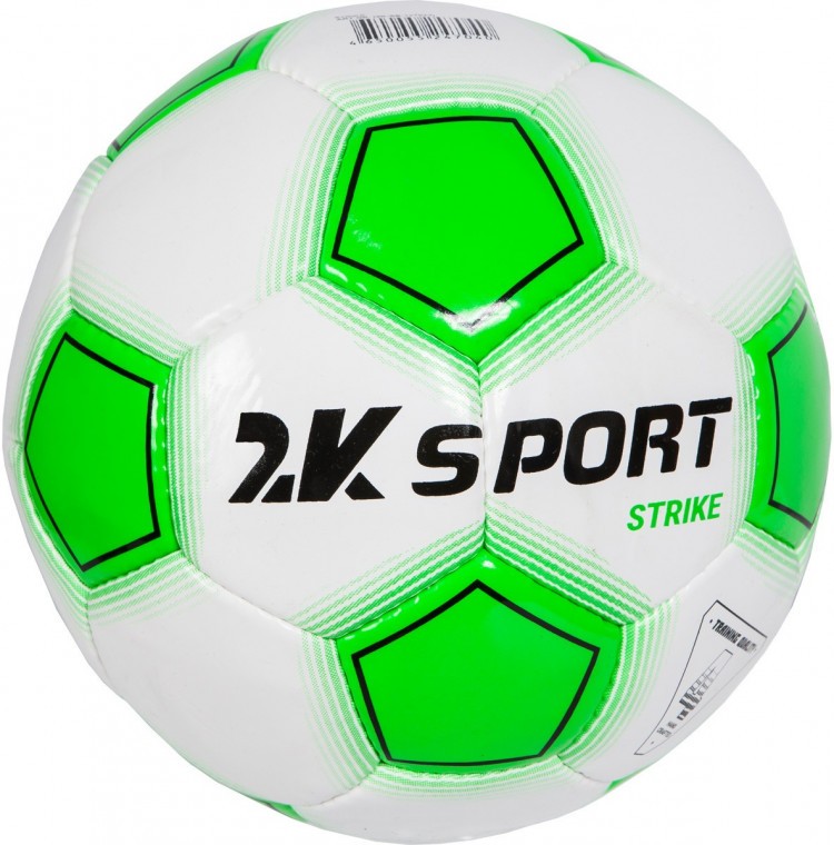 Мяч футбольный 2K Sport Strike (белый/зеленый/черный) Мяч футбольный 2K Sport Strike (белый/зеленый/черный)