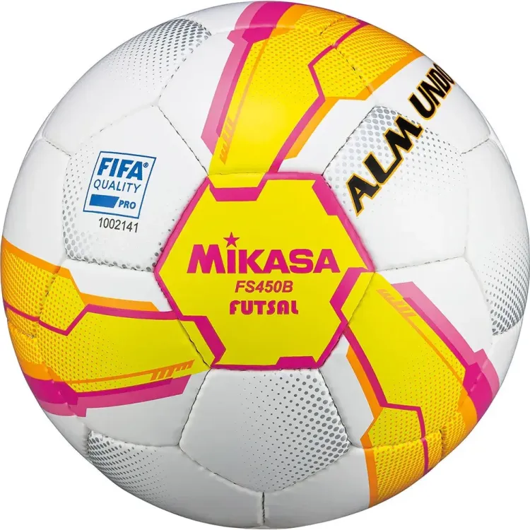 Мяч футзальный MIKASA FS450B-YP, размер 4, 
