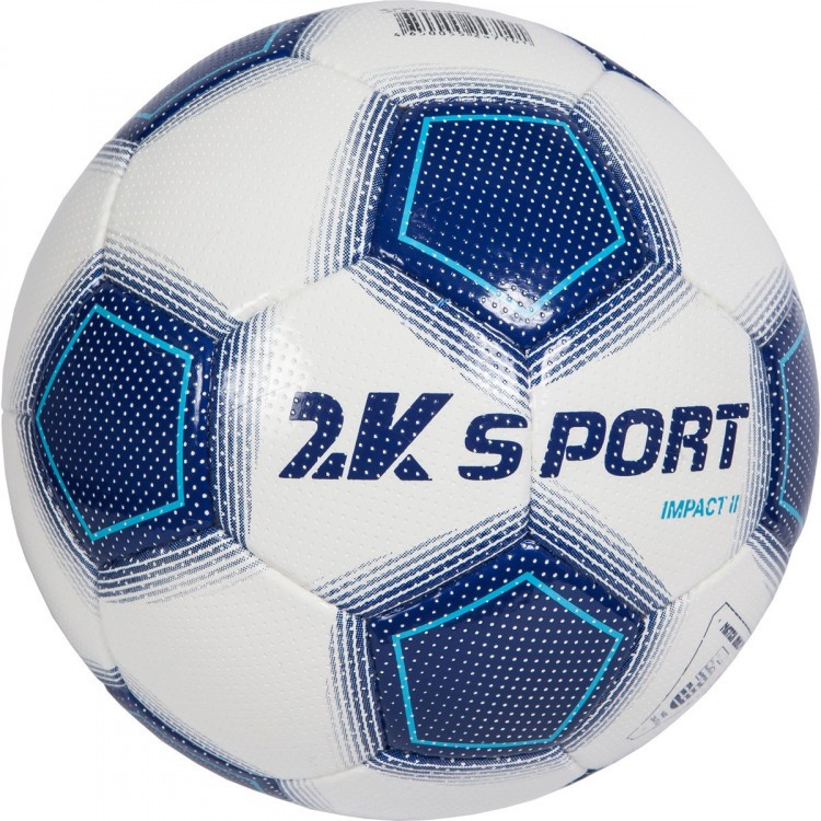 Мяч футбольный 2K Sport Impact II (белый/темно-синий/небесно-голубой) Мяч футбольный 2K Sport Impact II (белый/темно-синий/небесно-голубой)