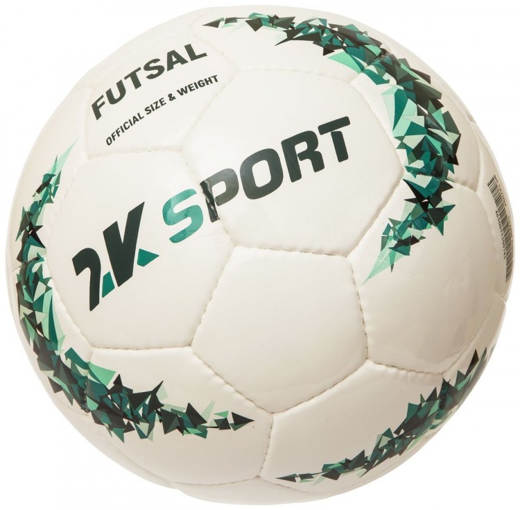Мяч мини-футбольный 2K Sport Crystal Prime AMFR sala (белый/аквамарин) Мяч мини-футбольный 2K Sport Crystal Prime AMFR sala (белый/аквамарин)