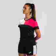 Футболка JOMA CAMISETA MANGA CORTA CREW V NEGRO ROSA - Футболка JOMA CAMISETA MANGA CORTA CREW V NEGRO ROSA