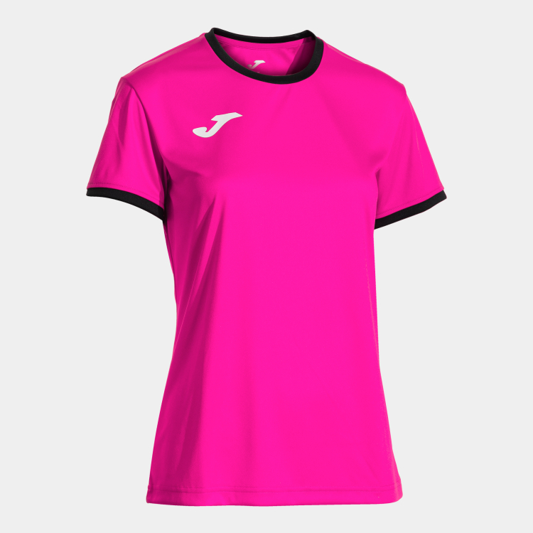Футболка JOMA COMBI PREMIUM ROSA FLUOR NEGRO