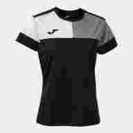 Футболка JOMA CAMISETA MANGA CORTA CREW V NEGRO GRIS - Футболка JOMA CAMISETA MANGA CORTA CREW V NEGRO GRIS