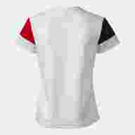 Футболка JOMA CAMISETA MANGA CORTA CREW V BLANCO ROJO - Футболка JOMA CAMISETA MANGA CORTA CREW V BLANCO ROJO