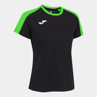 Футболка JOMA CAMISETA MANGA CORTA ECO CHAMPIONSHIP NEGRO VERDE FLÚOR